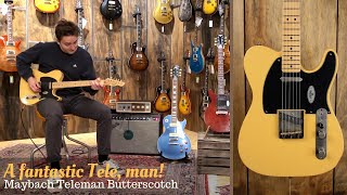 Video thumbnail for This is a fantastic Tele, man! | Maybach Teleman Butterscotch Aged  by Tom Groenendaal by Dijkmans Guitars