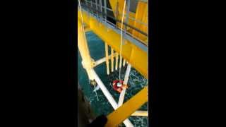 1718 sca rope access offshore windfarm paint inspection.MOV