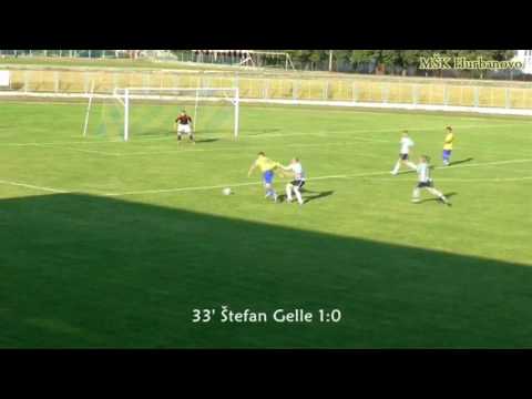 Gól jesene 2016 č. 3 - Štefan Gelle MŠK Hurbanovo