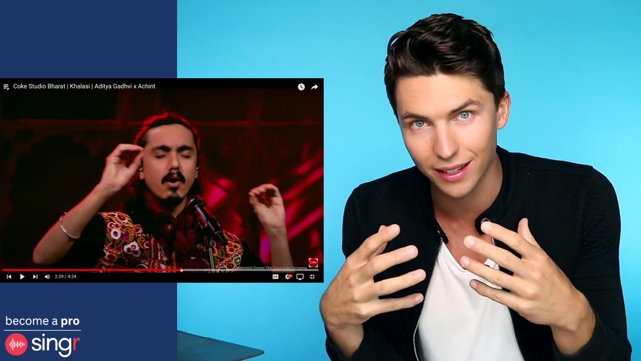 Vocal Coach Reacts: Coke Studio Bharat | Khalasi | Aditya Gadhvi x Achint