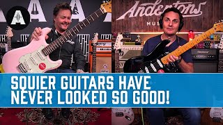 Video thumbnail for The Colours You've All Been Waiting For! - Limited Edition Squier Classic Vibe & Affinity Guitars by Andertons Music Co