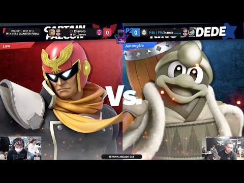 Flynn's Arcade 043 Winners Quarters - Diavolo (Captain Falcon) Vs. Narnia (King Dedede)SSBU ULTIMATE