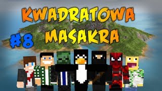 Kwadratowa Masakra - [LIVE] MinecraftPolska Sky Island XD
