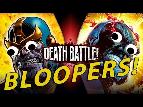 Thanos Vs Darkseid BLOOPERS!