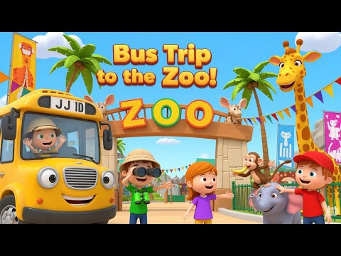 🎵 Wheels on the Bus 🚍 JJ & Friends Sing and Learn | CoComelon Style Kids Songs | Ep. 5