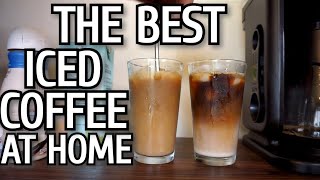 Best Iced Coffee at Home Recipe using the Ninja Hot and Cold Brewed System - healthy recipe channel