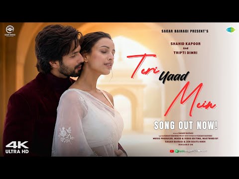 New Song 2026 | Teri Yaad Mein_ Official Song 4K | Shahid Kapoor & Triptii Dimri | Sagar Bairagi 
