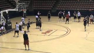 2-on-2 Post Up Drill
