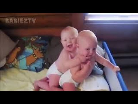 funny twin baby fighting ll Twin Baby fight video 2020 ll Cute baby fun