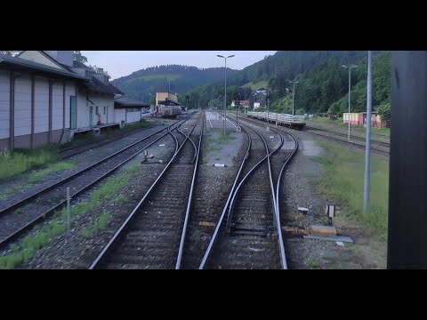 RIDE ON THE ÖBB TRAIN - DIE ASPANGBAHN -  Eine Mitfahrt von Aspang nach Ausschlag Zöbern