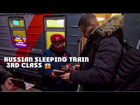 Russian sleeping train | 3rd class 😂🇷🇺