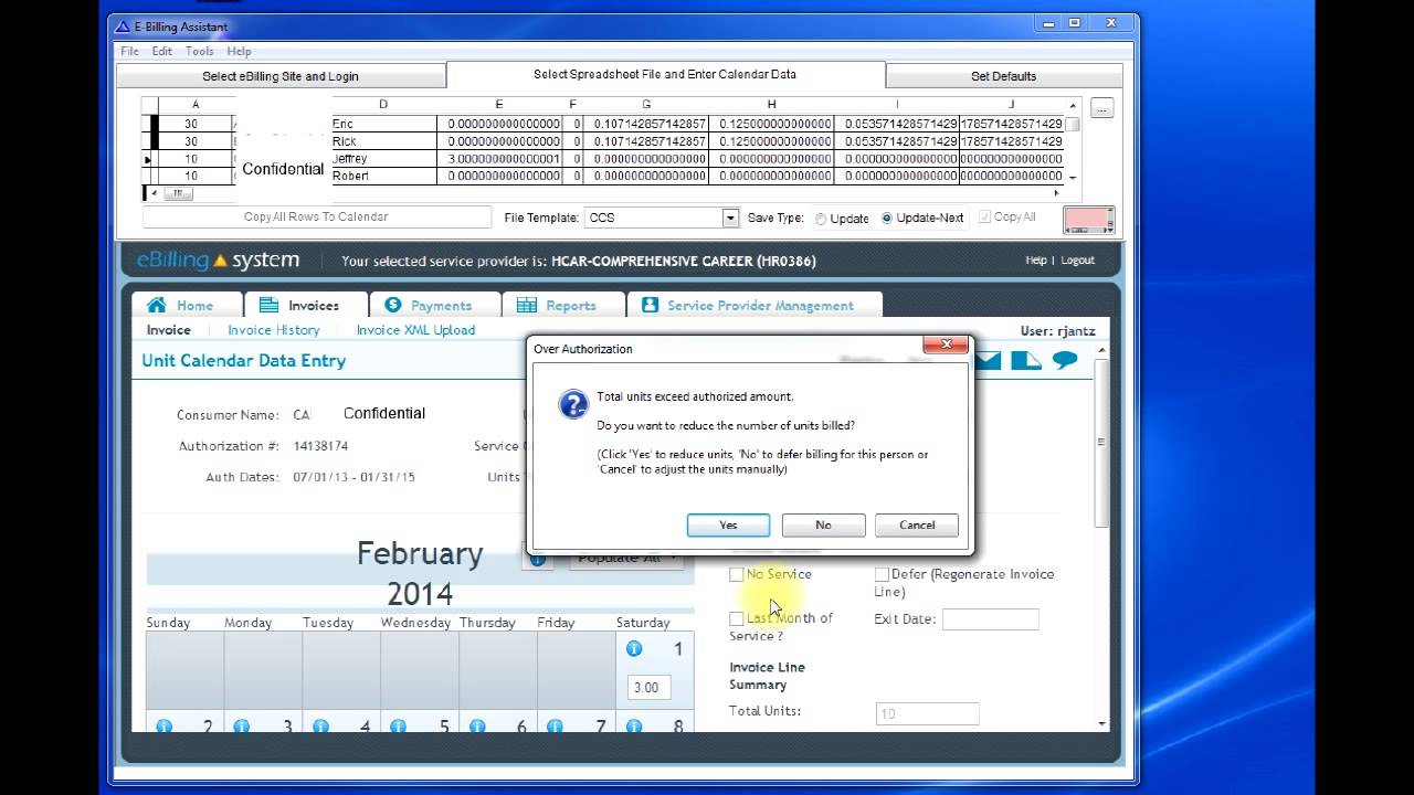 eBilling Assistant Demo1