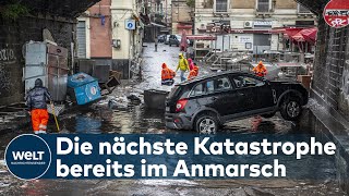 WETTERCHAOS IN ITALIEN: Nach Überschwemmungen wird nun ein tropischer Hurrikan erwartet