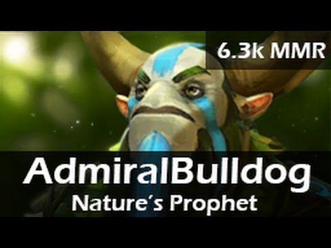 371: AdmiralBulldog as Nature's Prophet Bot ft. syndereN, s4 - 6.3k MMR Ranked Gameplay - 20150501
