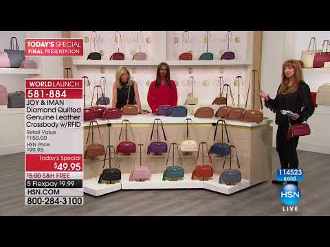 HSN | JOY & IMAN: Fashionably Functional Holiday Event 12.16.2017 - 09 PM