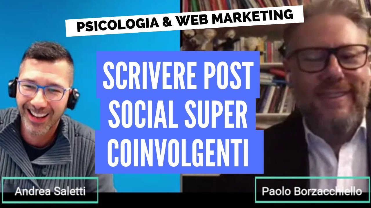 Come scrivere post social super coinvolgenti con Paolo Borzacchiello [intervista integrale]