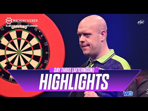 INTO THE LAST EIGHT! Day Three Afternoon Highlights - 2025 Machineseeker European Championship