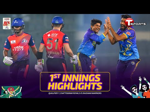 Rajshahi Warriors Batting Highlights vs Chattogram Royals | 1st Innings | BPL 2026 | Cricket