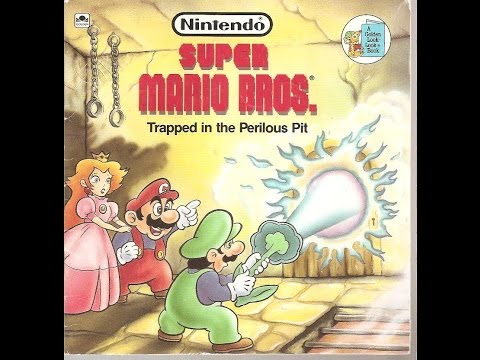 Super Mario Bros. Fanget i den farlige hulen. Norsk audio. Trapped in the perilous pit.