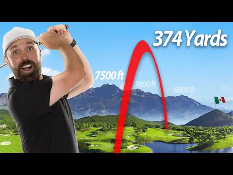Golf at Extreme Altitude! Ball Flies 79+ Yards Further