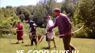 preview picture of video 'dieing dragon SCA archery target.wmv'
