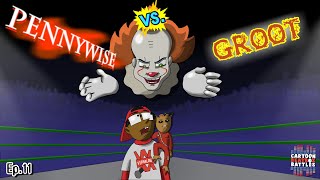 Download the video "Pennywise Vs Groot - Cartoon Beatbox Battles"