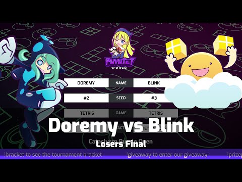 PTW Puzzle Cataclysm Open - Doremy vs Blink (Losers Final)