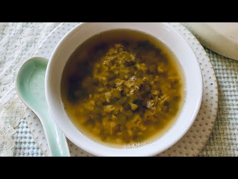 Mung Bean Soup - Easy 3-ingredient recipe!