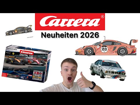 CARRERA New Products 2026 (Digital 124 & 132) - THIS is what awaits us!