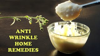 BEST WRINKLE HOME REMEDY | HOME REMEDIES FOR WRINKLES AROUND MOUTH | ANTI AGING NATURAL REMEDIES
