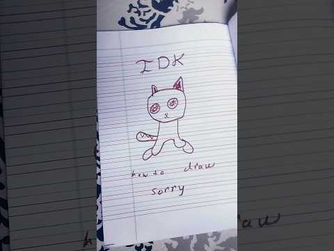 how to draw a cat properly