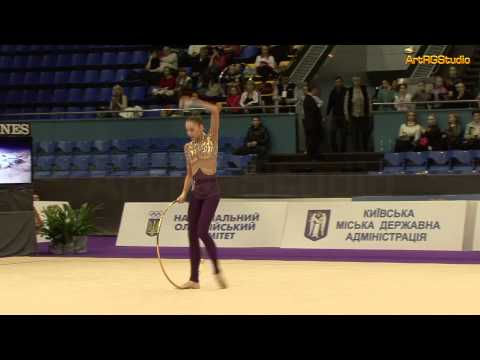 SHYNKARENKO Viktoria (UKR) Hoop - 2012 World Cup Kiev "Deriugina Cup" 2012-03-16 - HD1080 ШИНКАРЕНКО
