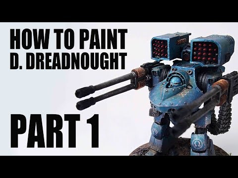 워해머 데레데오 드레드넛 도색, How to paint Warhammer deredeo dreadnought