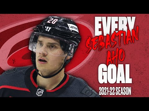 Every Sebastian Aho Goal From The 2021-22 NHL Season