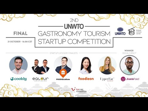 Final of the 2nd UNWTO Gastronomy Tourism Startup Competition