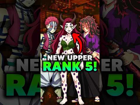 Why is there no upper moon 5 in the infinity castle arc? #kimetsunoyaiba #demonslayer