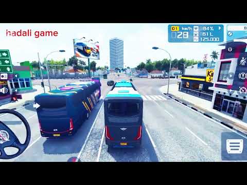 Smooth Bus Drive Trough Village in Portugal - Euro Truck Simulator 2 - Logitech G29 Setup  Handbrake
