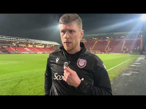Dunfermline Athletic 1-2 Arbroath - Colin Hamilton - Post Match Interview