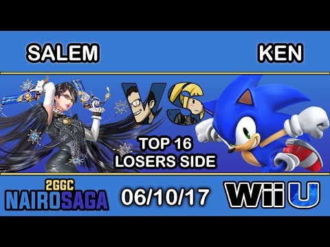 2GGC: Nairo Saga - MVG | Salem (Bayonetta) Vs. KEN (Sonic) - Top 16 Losers Side
