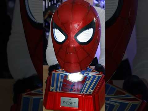 Iron Spider Helmet #unboxing #ironspider #spiderman #mcju #marvel #ironman #shorts