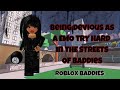 ཀ Jumping Into Peoples Fights RPG Spam Jumping Making People Mad As An Emo In ROBLOX BADDIES ཀ