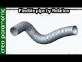 Designing Flexible Pipes in Creo Parametric: A Step-by-Step Guide