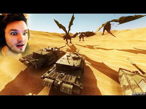 PANZER VS. DRACHEN !!! - BEAST BATTLE SIMULATOR