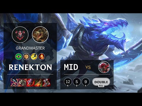 Renekton Mid vs Katarina - BR Grandmaster Patch 11.2