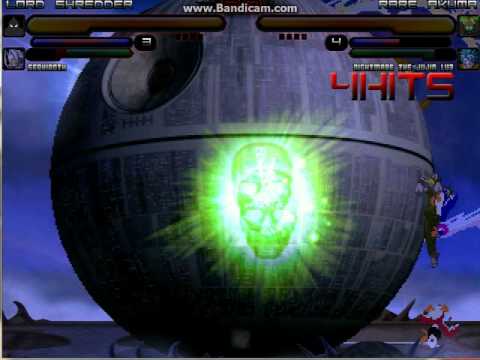 TMS Mugen Battle #186 - Shredder and Sephiroth vs Rare Akuma and Nightmare Broly