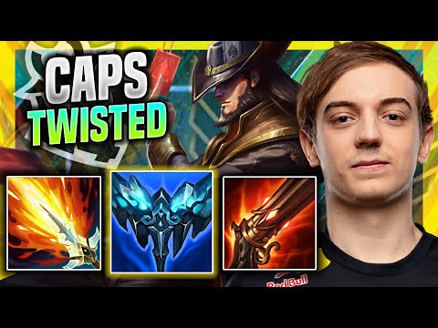CAPS TRAINING SOME TWISTED FATE! - G2 Caps Plays Twisted Fate MID vs Talon! | Season 11