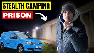 VW Caddy stealth van camping (vanlife UK)