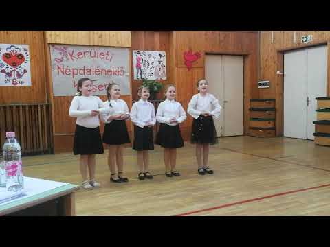 2019.02.14. Kerületi népdaléneklő verseny 3.osztály