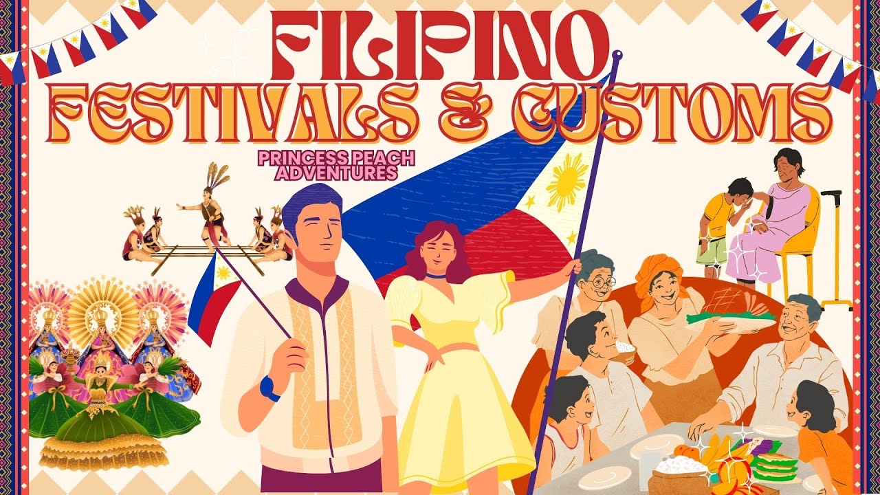 Filipino Lesson: Customs & Festivals| Types of Festival in the Philippines| Philippines Traditions