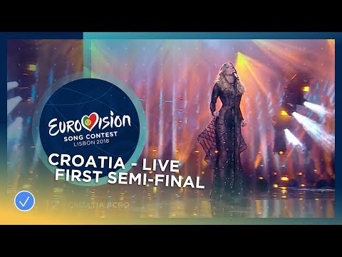 Franka - Crazy (LIVE) | Croatia 🇭🇷 | First Semi-Final | Eurovision 2018
